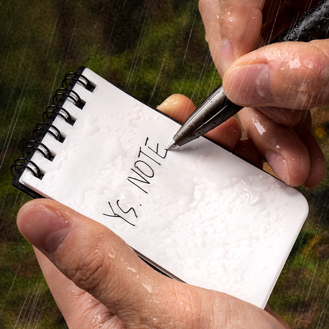 Carbon Fiber, Stone Paper Field Notebook