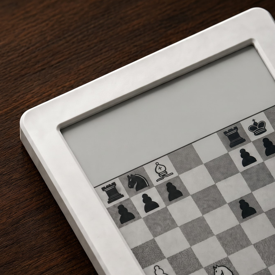 A Dedicated E-Ink Chessboard For Modern Play