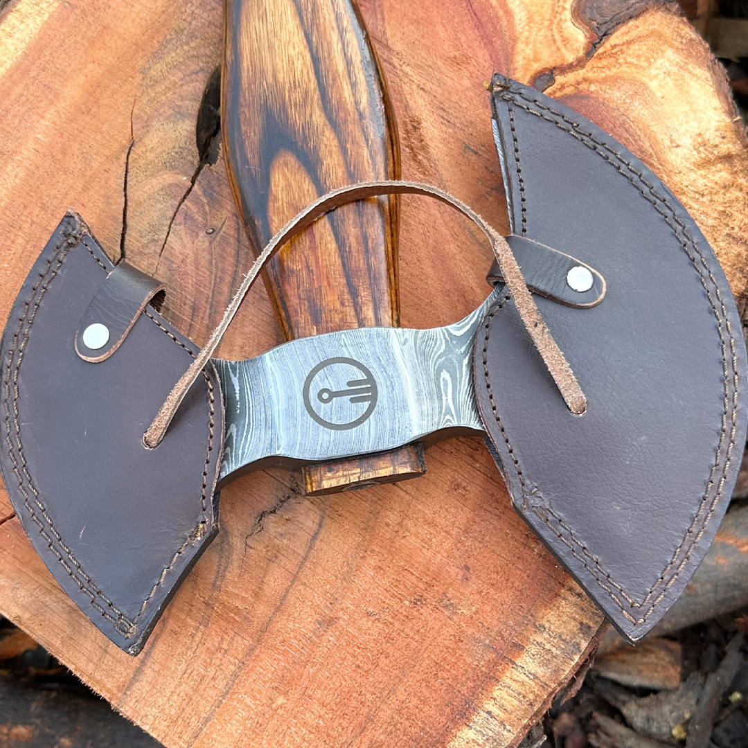 Handmade Damascus Outdoor Tool