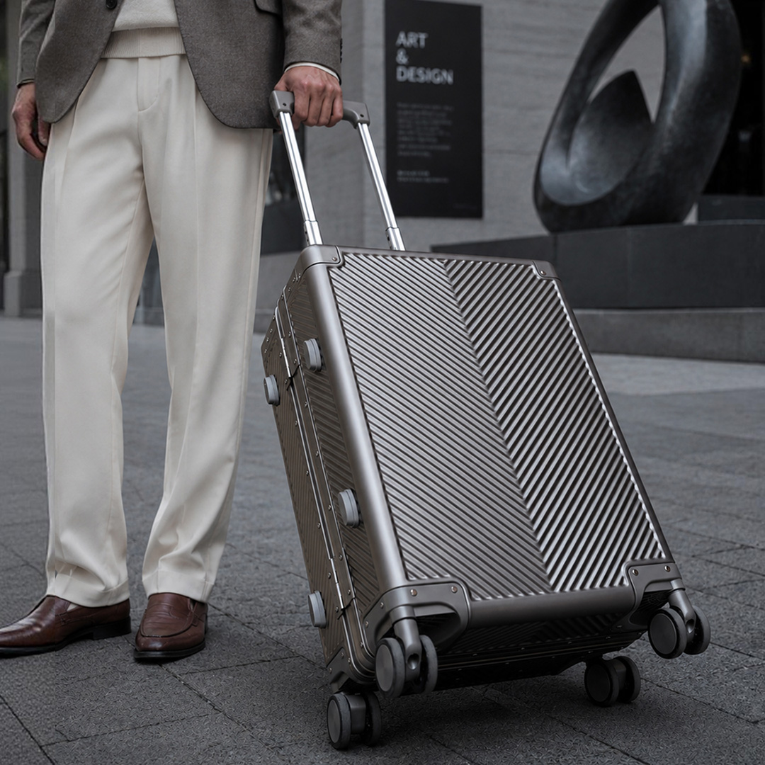 Titanium Carry-On, Splash-Proof Shell