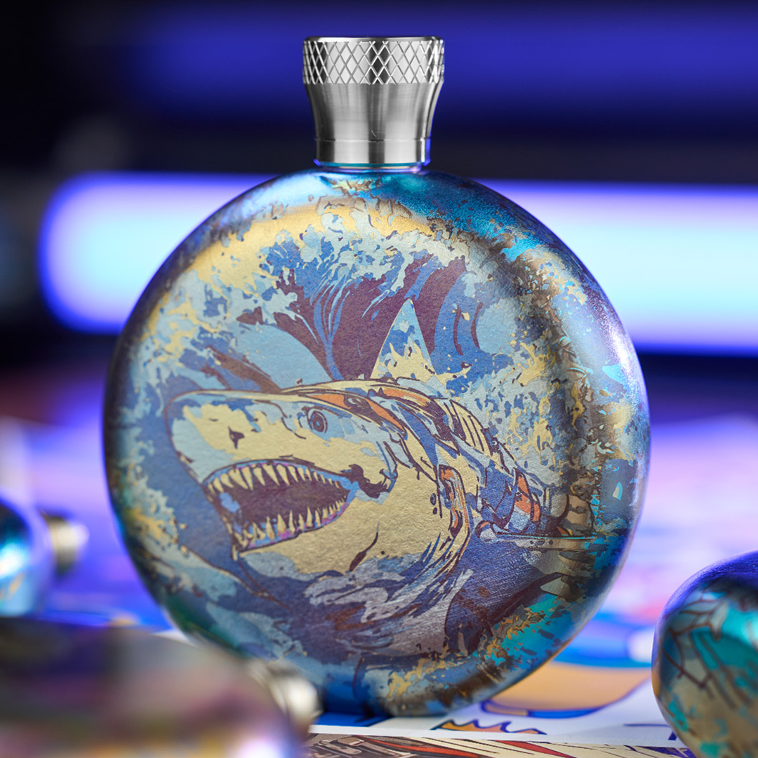 The Titanium Flask Designed For The Bold