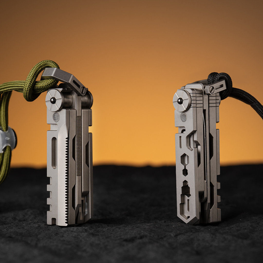 GR5 Titanium Modular Tool, 10+ Functions