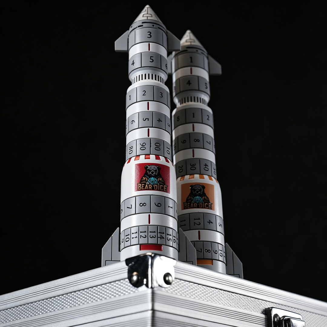 7-in-1 Metal Rocket Dice