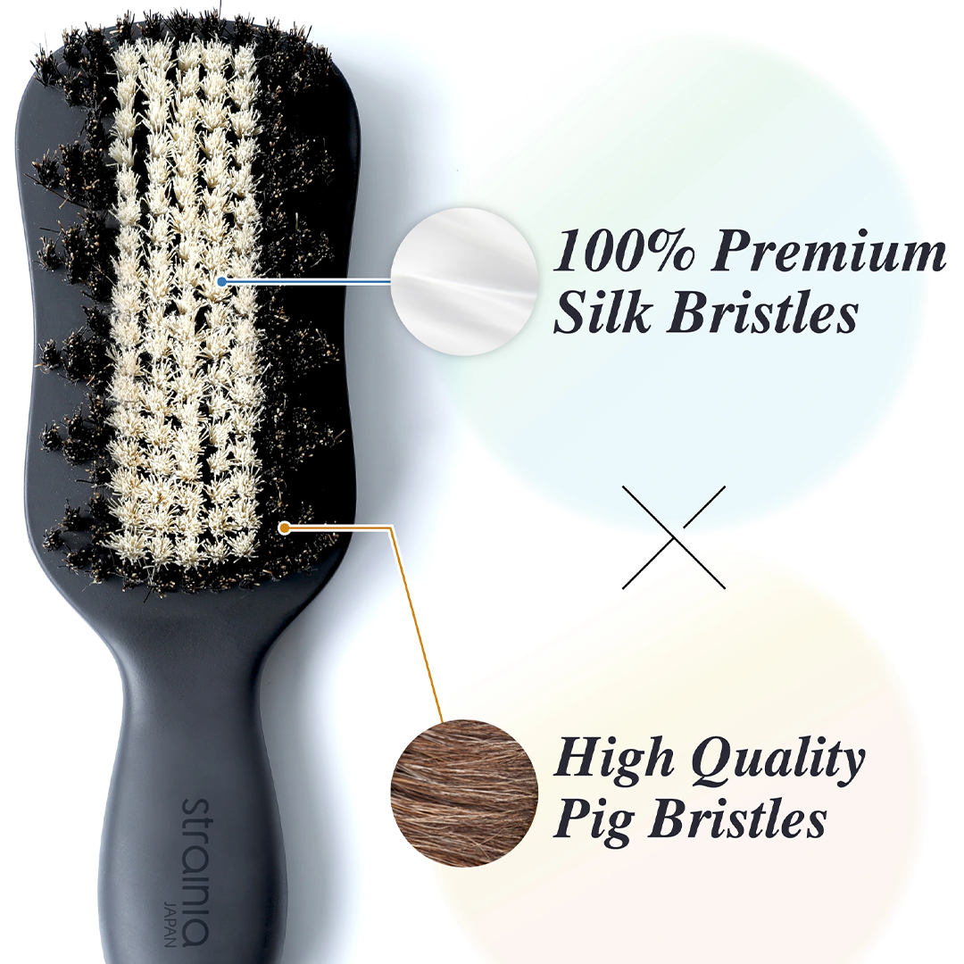 Japanese Silk Brush For Smooth, Shiny Hair
