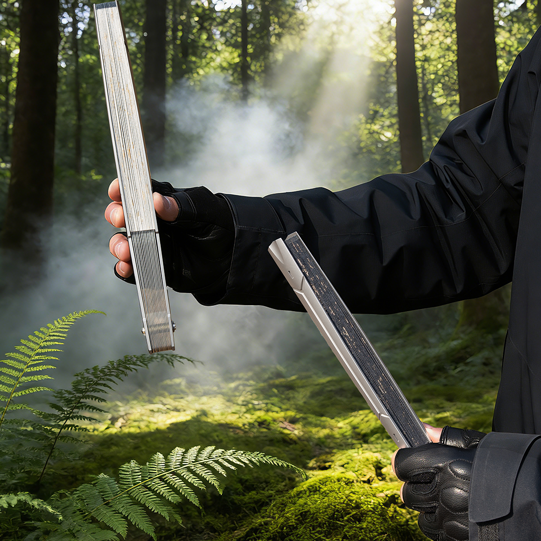 Grade 5 Titanium Folding Fan