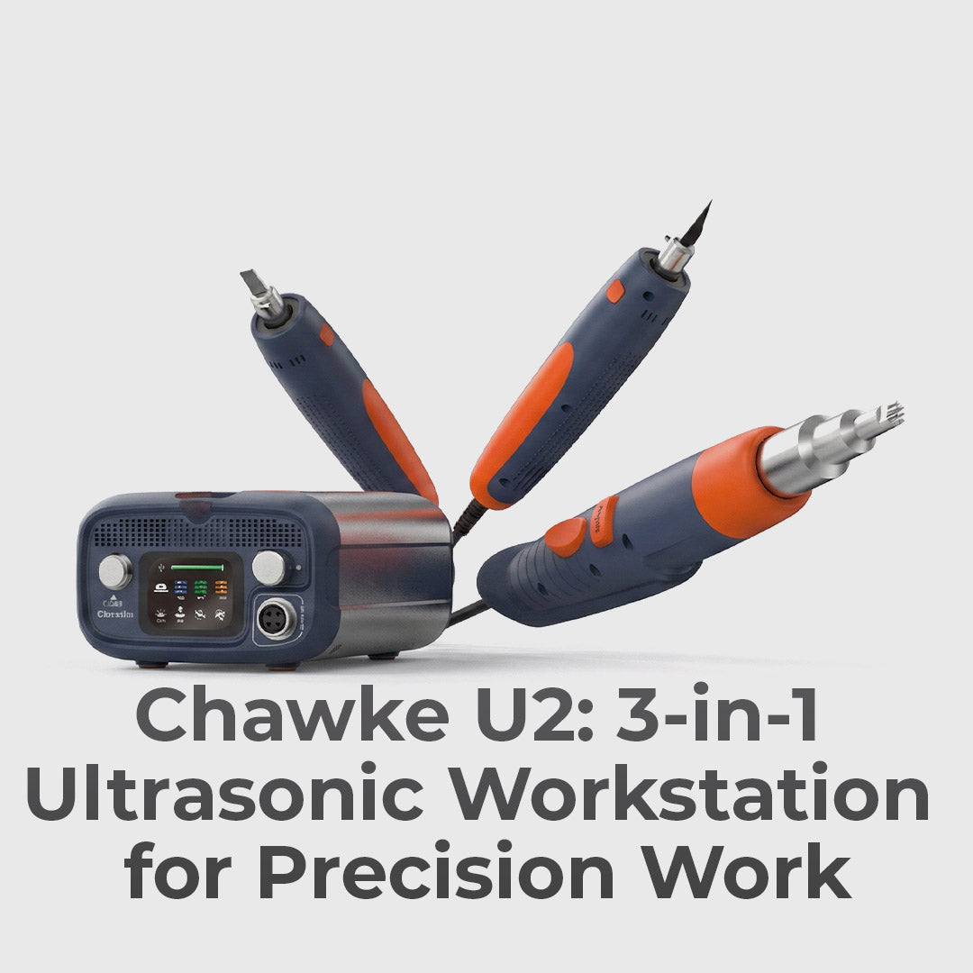 40kHz Ultrasonic 3-in-1 Workstation