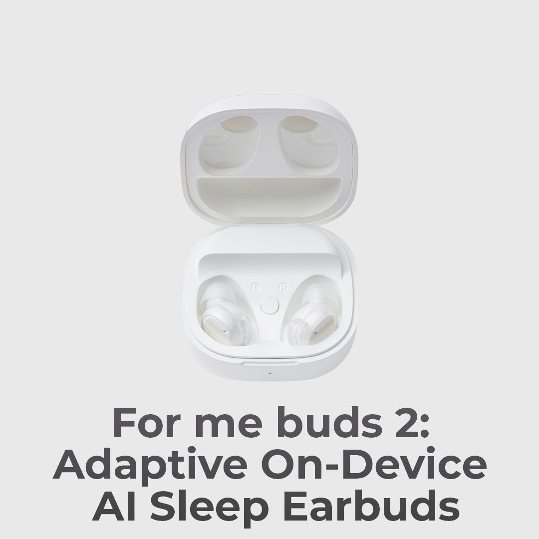 AI Sleep Earbuds With Triple Noise Control