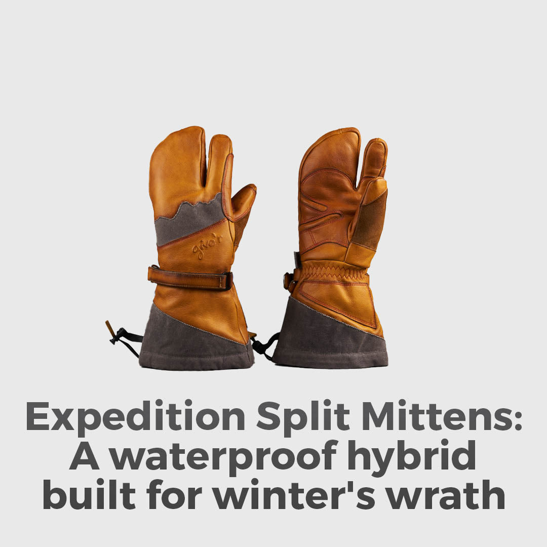 3-Finger Waterproof Split Mitts