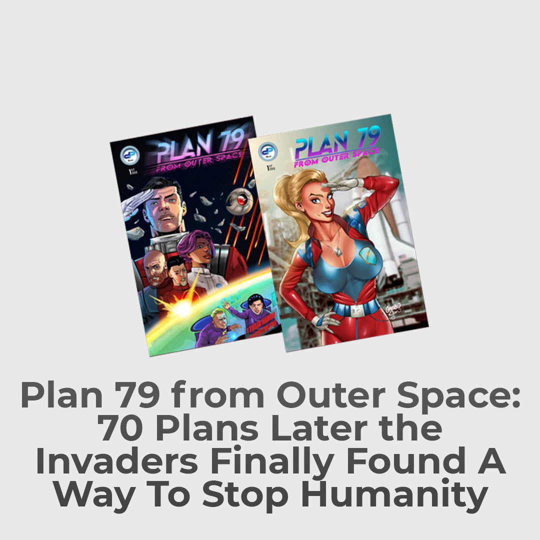 A Comic Book Threequel To The Movie Plan 9 From Outer Space