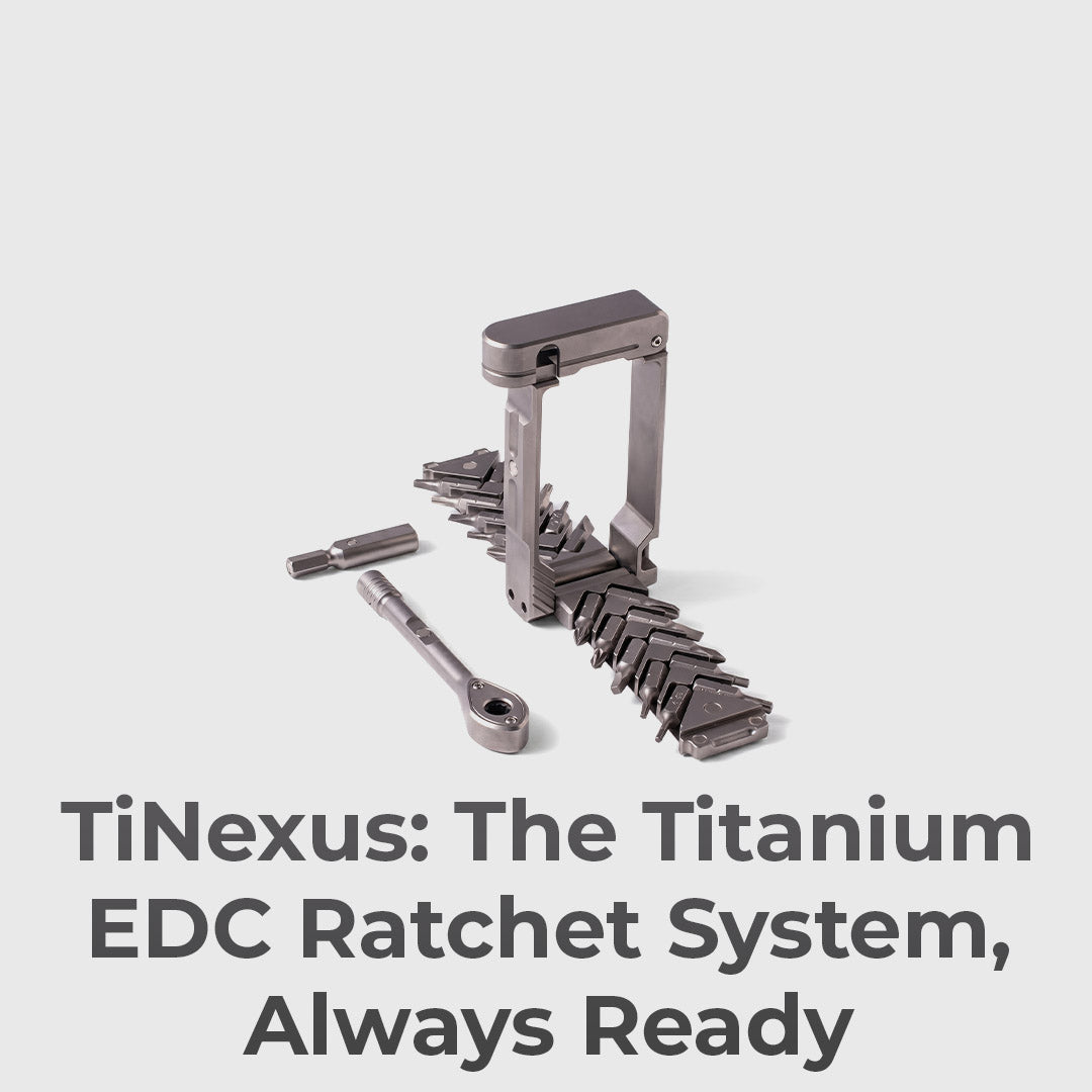 Titanium 72T EDC Ratchet, 5 degrees Swing Control