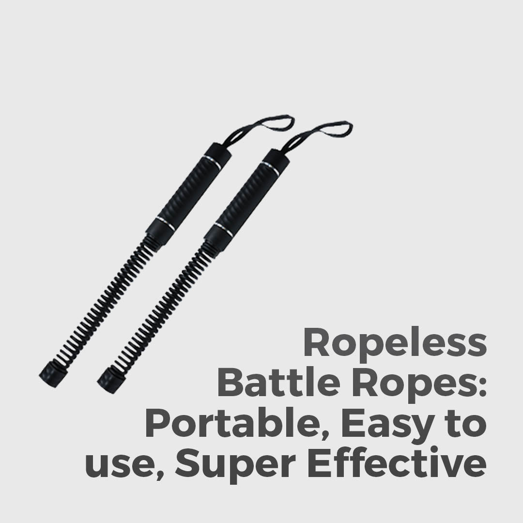Ropeless Battle Ropes For Home CrossFit Training