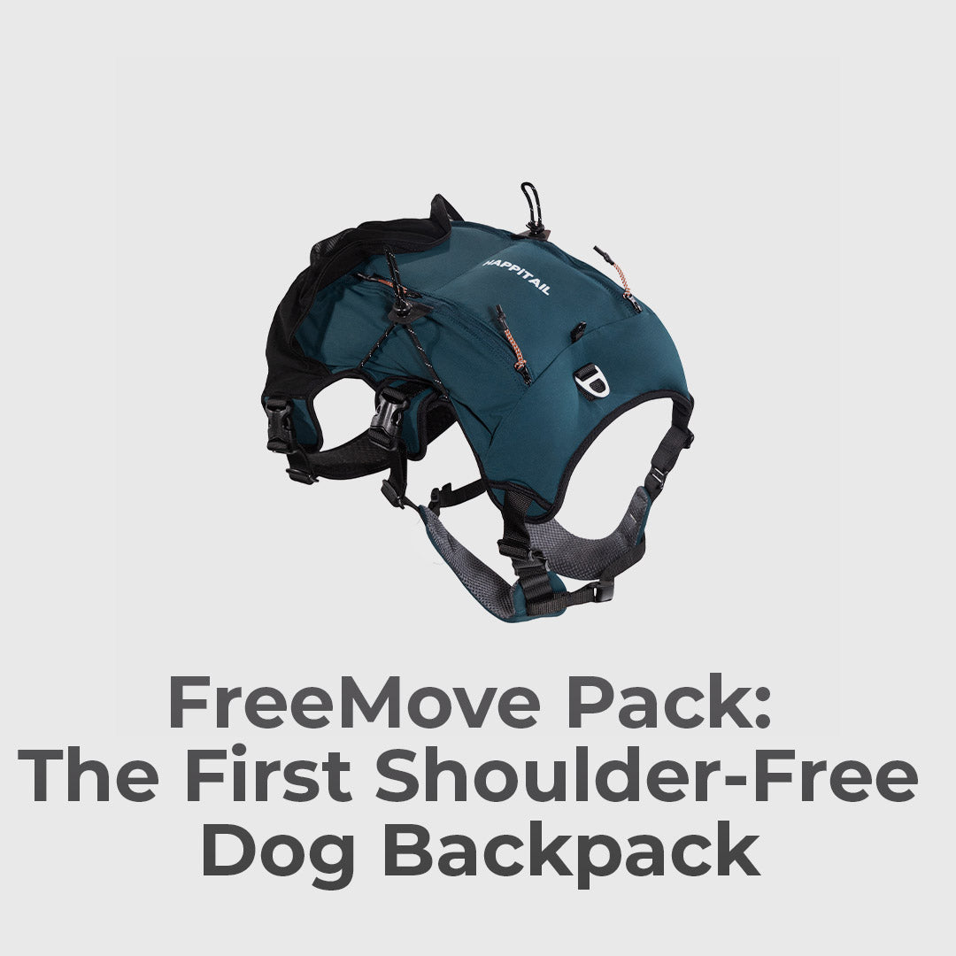Shoulder-Free Dog Pack Comfort