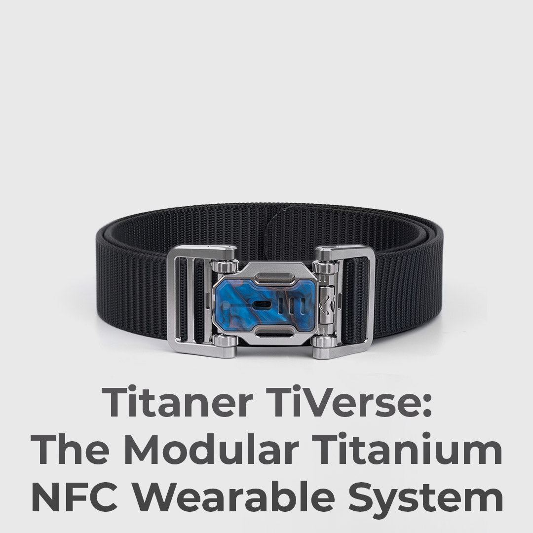 Modular Titanium NFC Belt Buckle