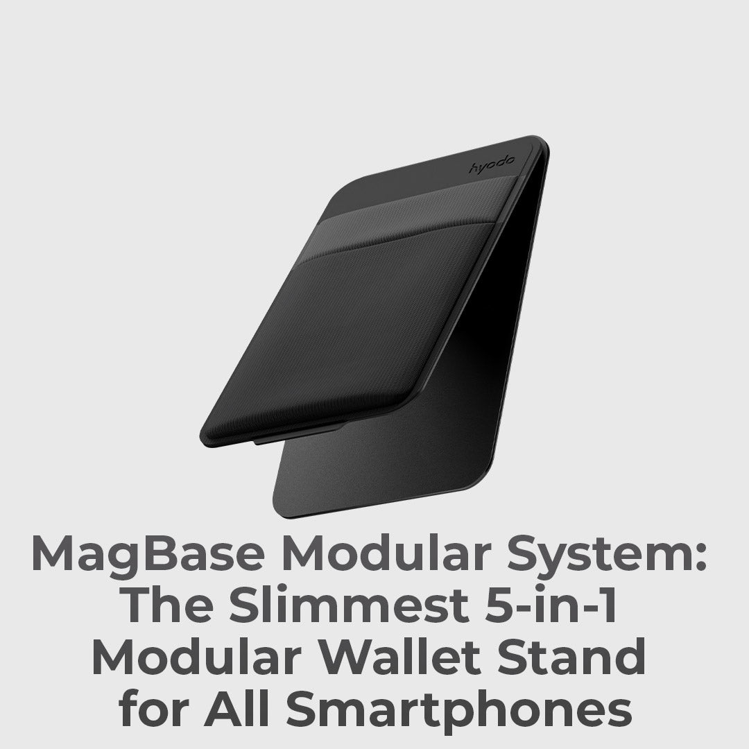 The Slimmest 5-in-1 Wallet Stand