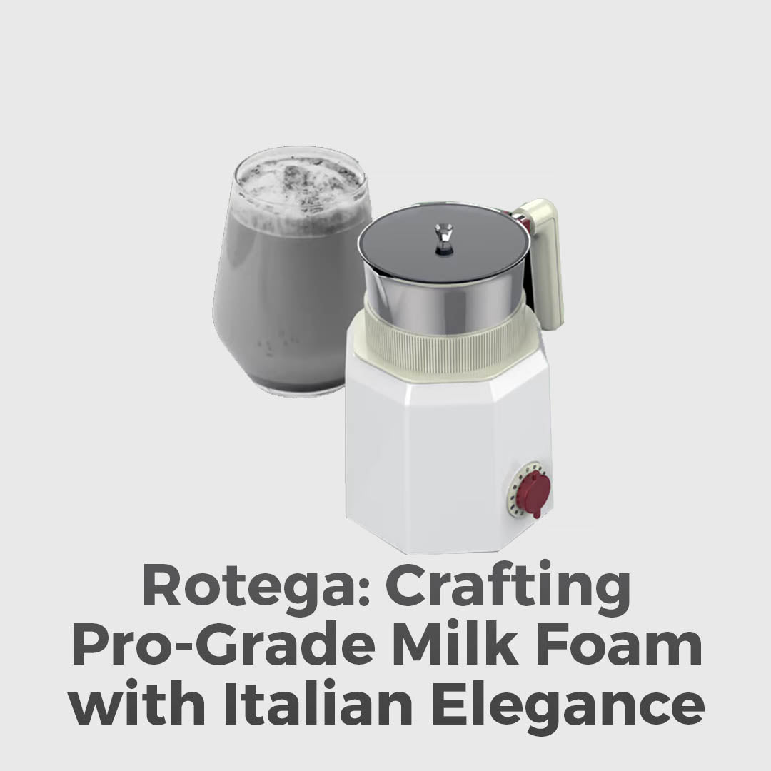 The Pro-Grade Milk Frother Inspired By Italian Elegance