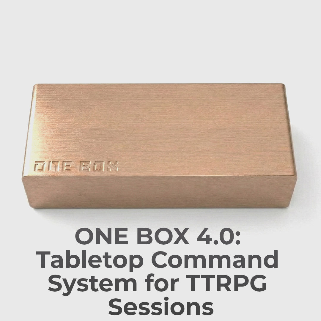 Modular Wood TTRPG Command System