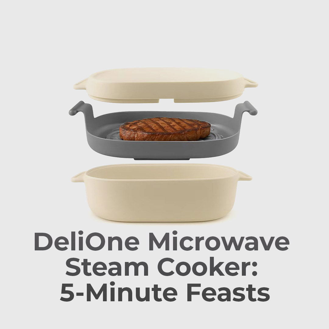 The Microwave Steamer For 5-Min Meals