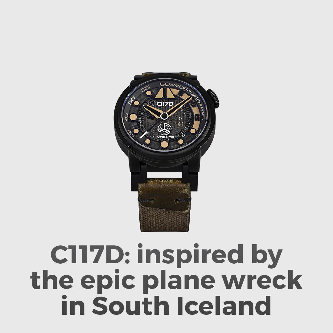 The Watch Inspired By Iceland&#39;s Abandoned Plane Wreck