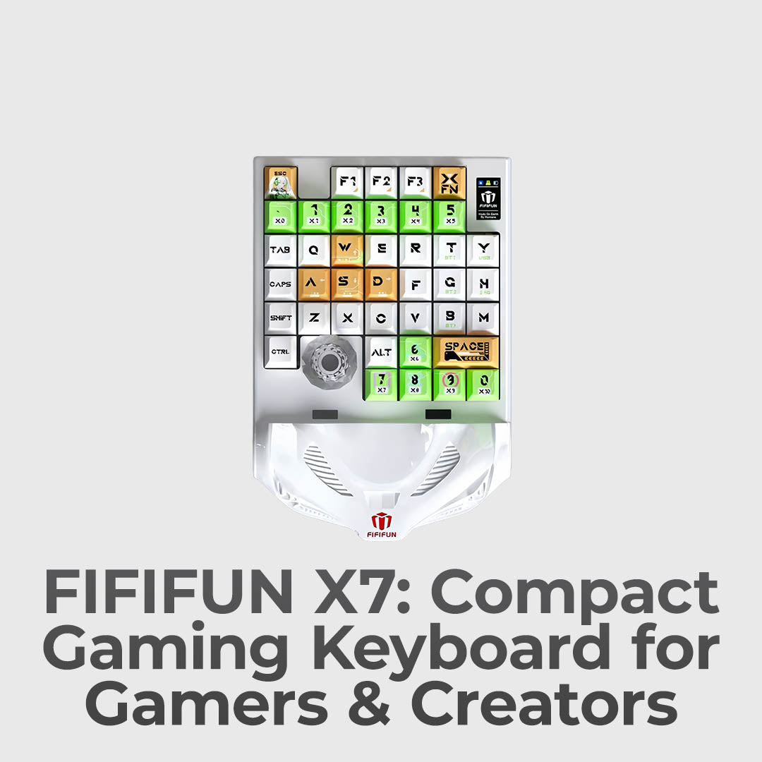 Minimalist One Handed Keyboard For Gamers