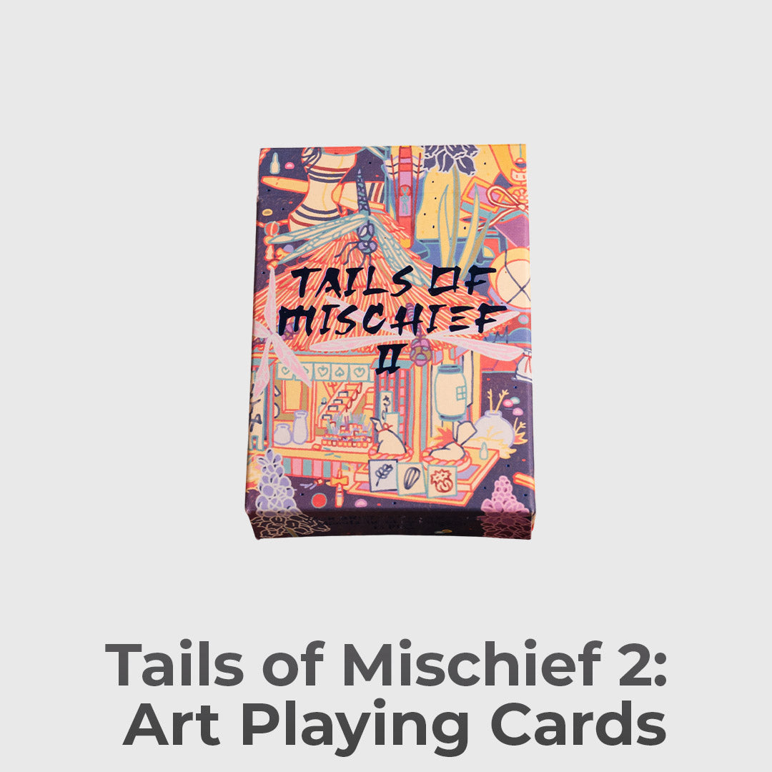 Japanese-Inspired Art Playing Cards