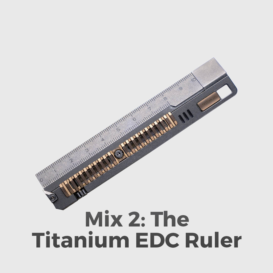 Elevate Your Craftsmanship With The Mix 2 Titanium Ruler