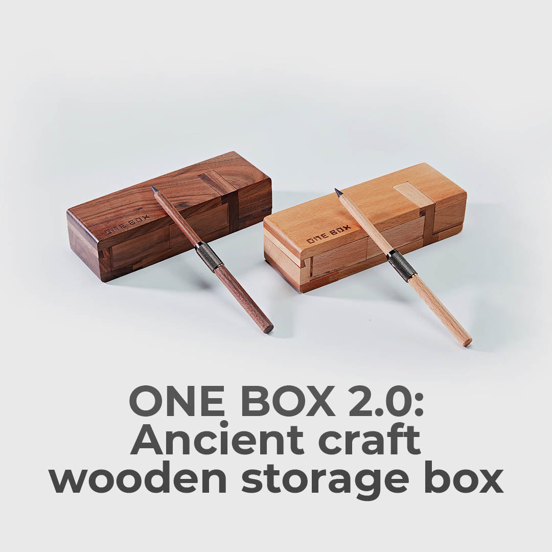 Handcrafted Wood Modular Stationary Organizer