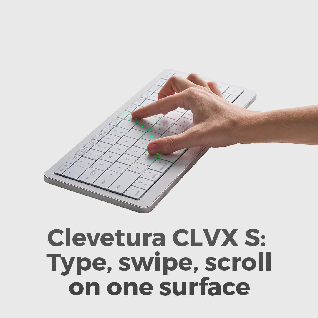 Type, Swipe, Scroll On One Surface