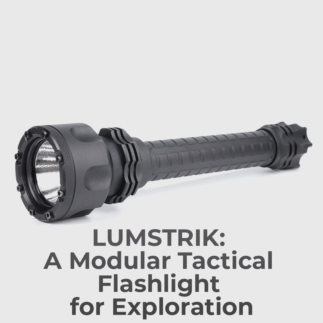 Modular 5000 Lumen Tactical Flashlight