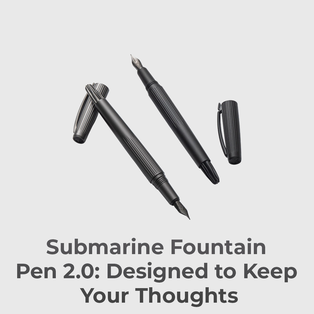 The Fountain Pen That Refills Fast