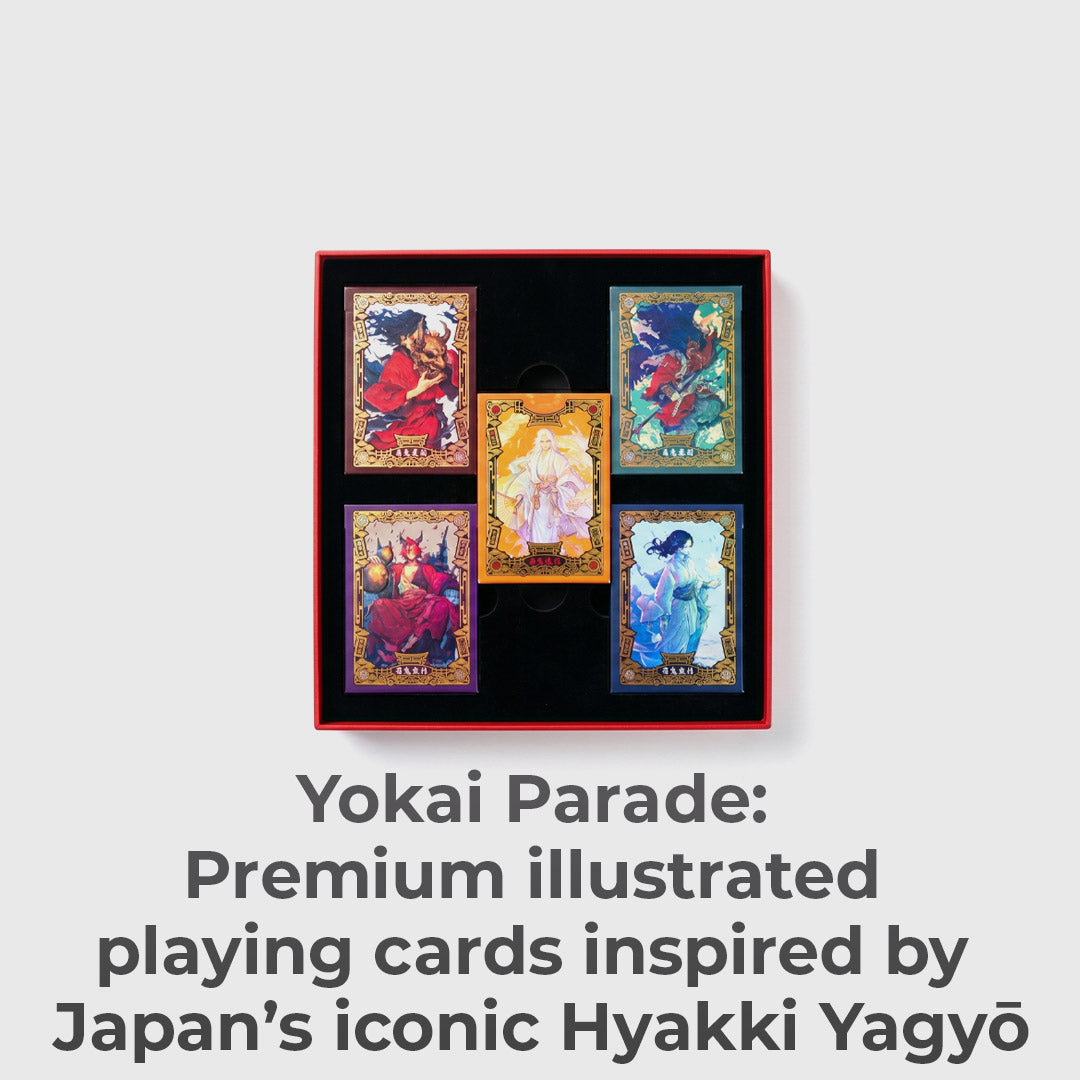 50 Yokai, Foil-Finished Cards