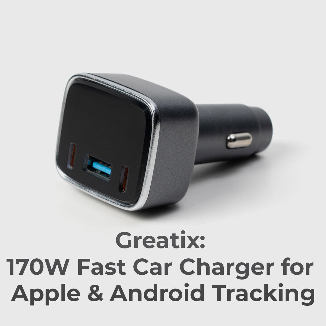 Car Charger With Dual-System Tracking