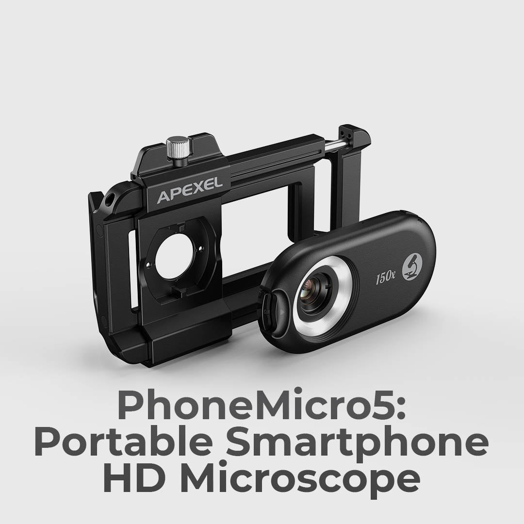 HD Microscope Lens Accessory For Smartphone Cameras