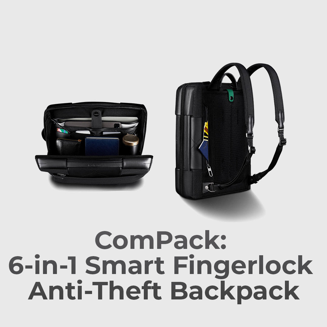 Anti-Theft Backpack For Commuters & City Breakers
