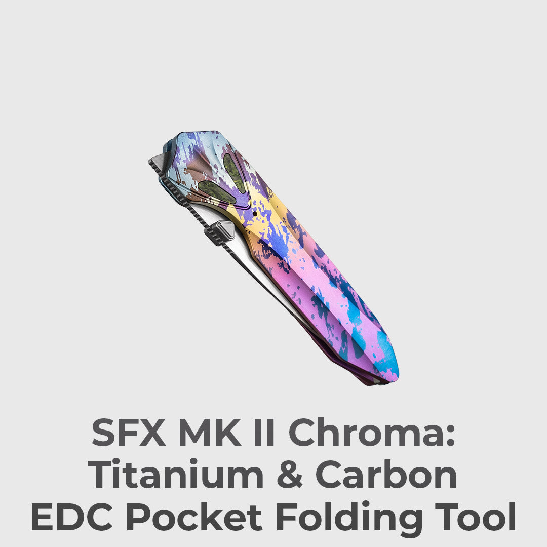 Colorful Titanium EDC Knife