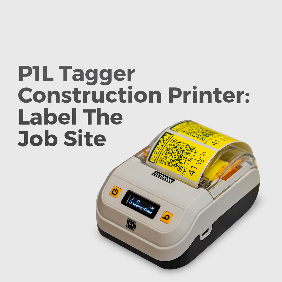 Handheld Label Printer For Construction Sites