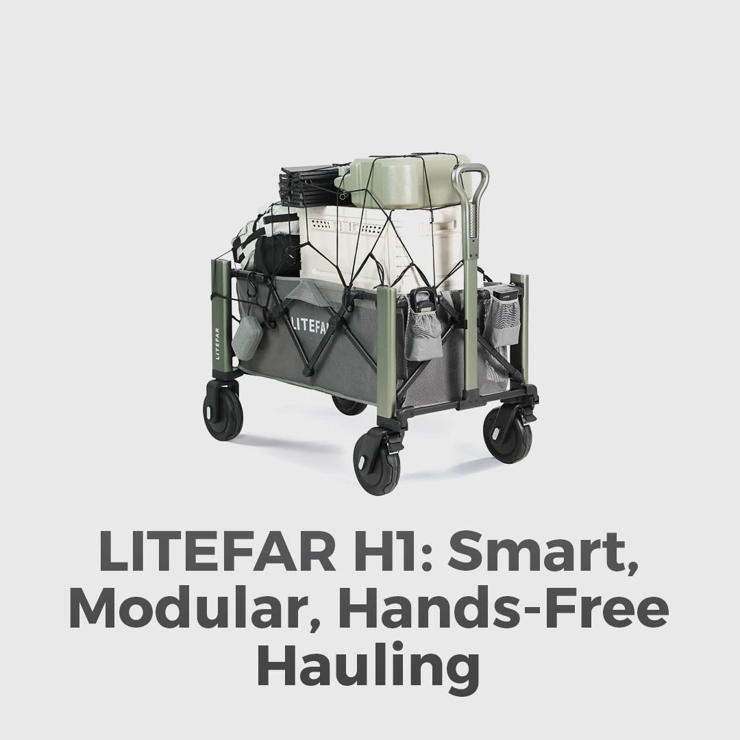 500W Smart Wagon With Hands-Free Control