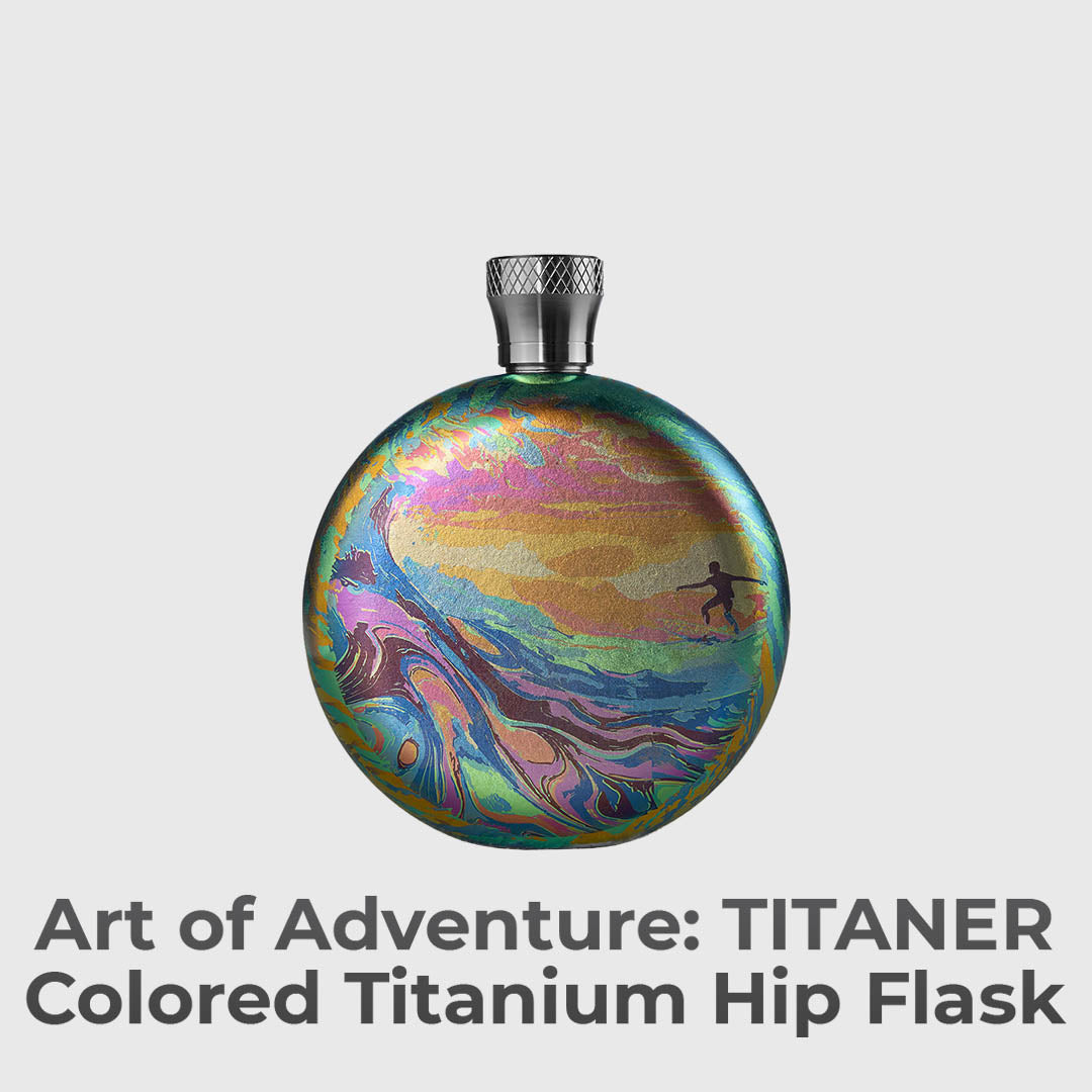 The Titanium Flask Designed For The Bold