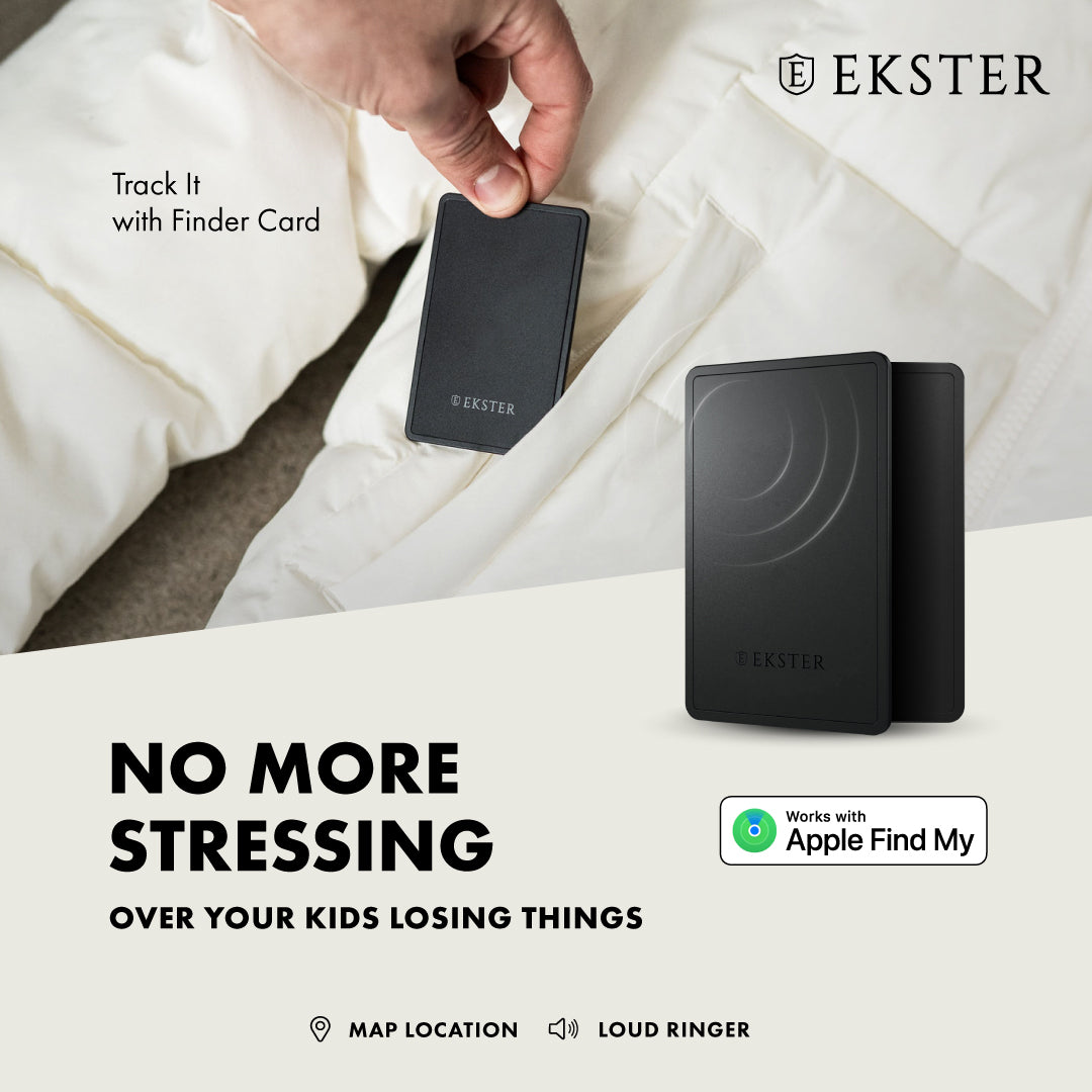 Ultra-Slim Tracking Card Using Apple's Find My Network