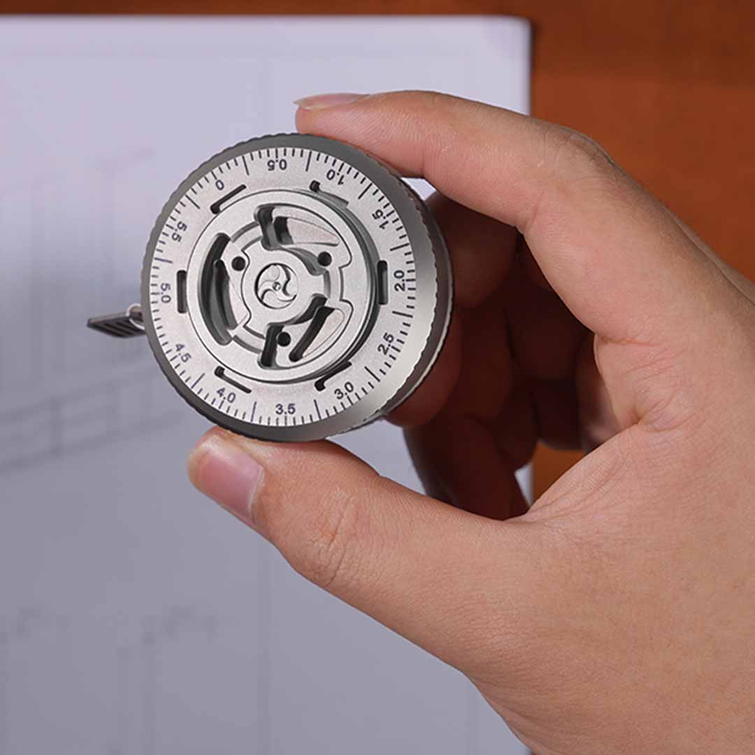 Titanium Pocket Measuring Tool