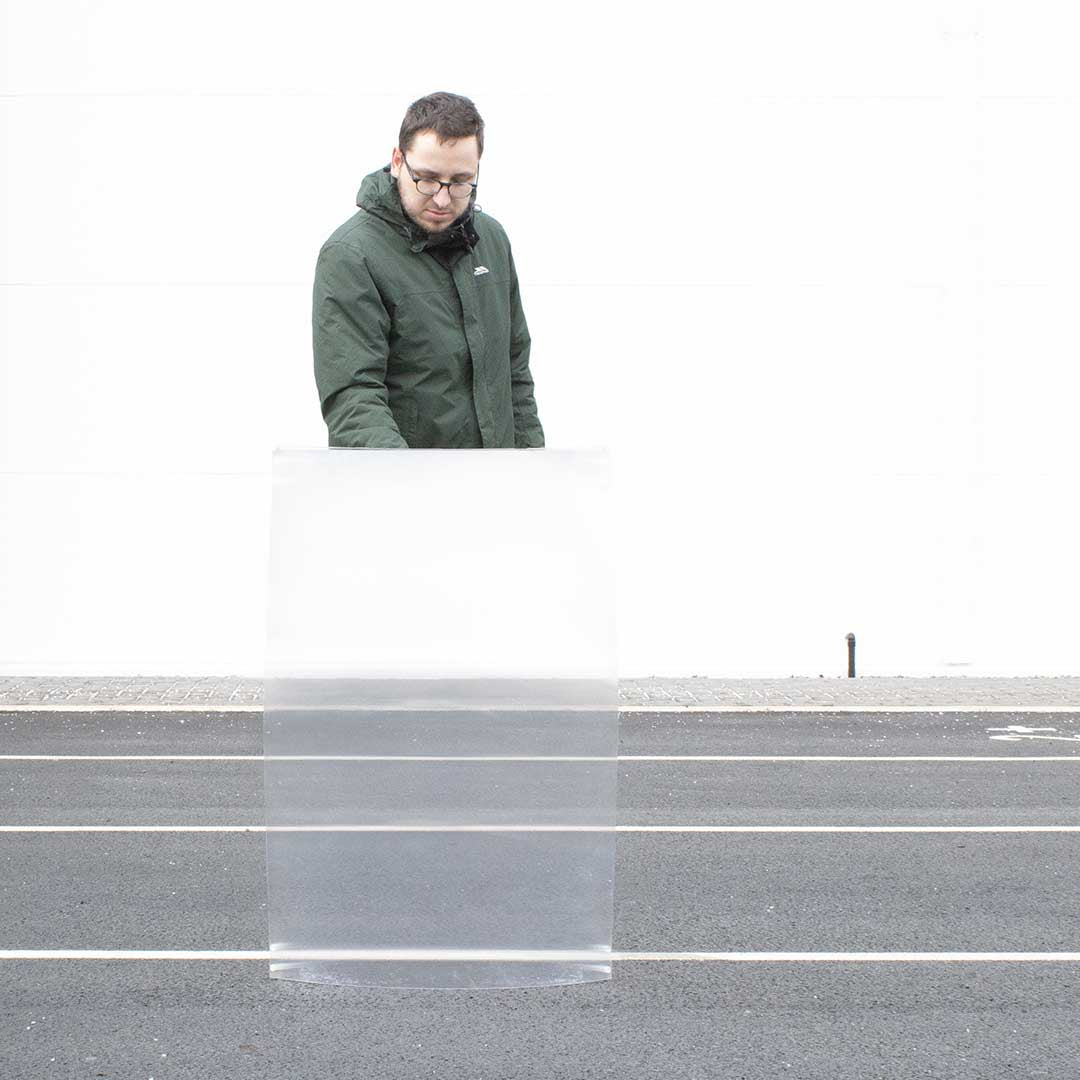 6ft Tall Mega-Sized Invisibility Shield