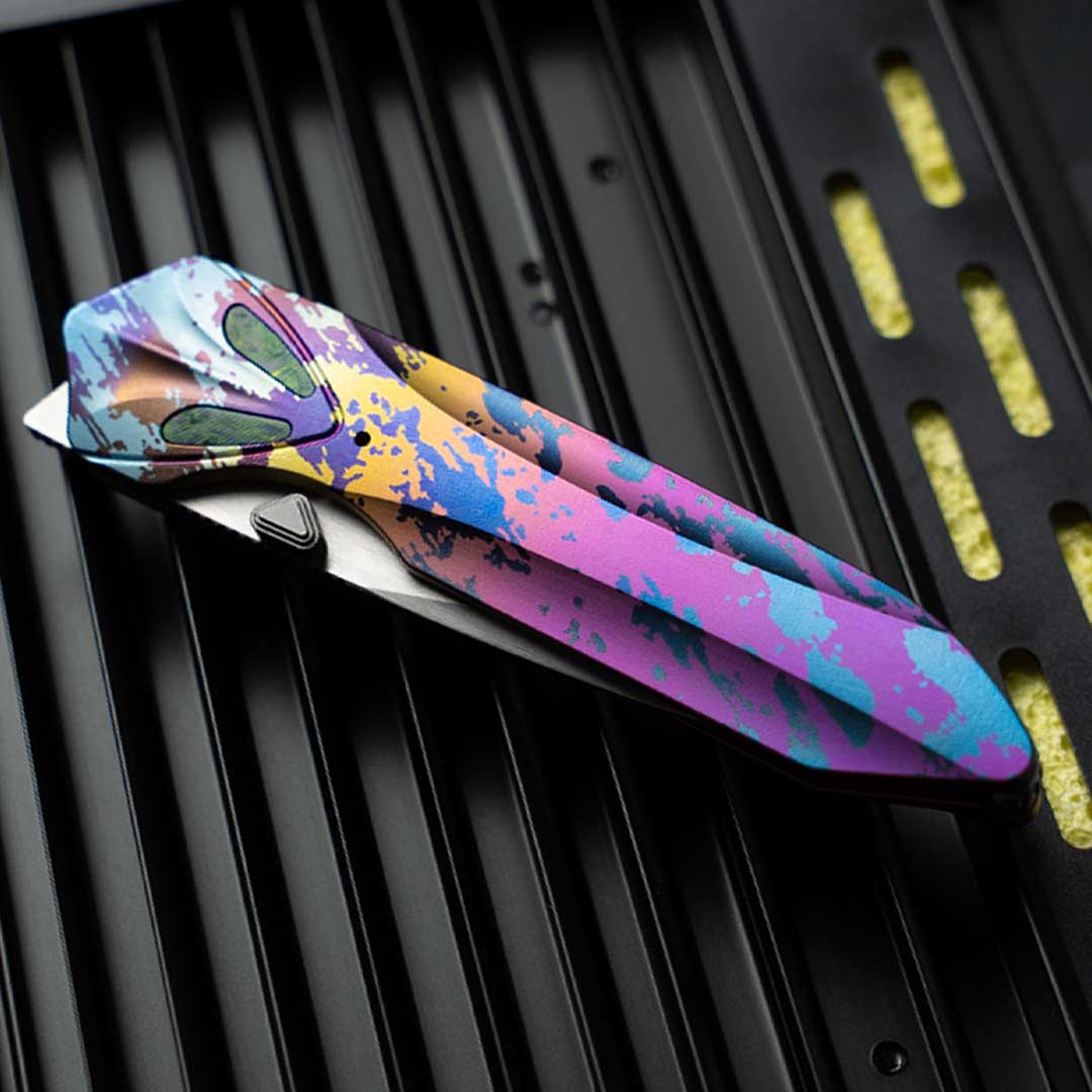 Colorful Titanium EDC Knife