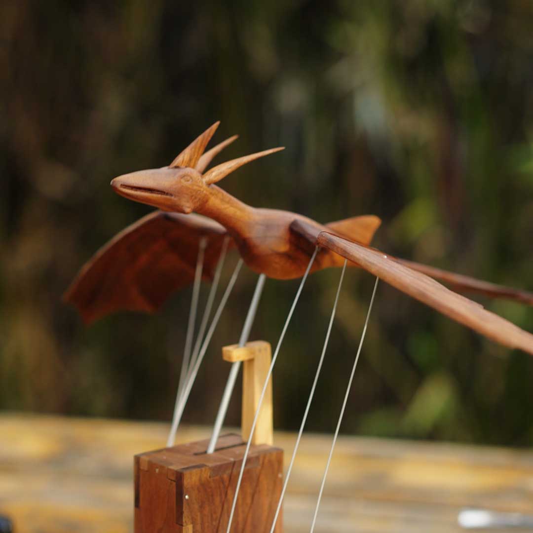 A Handcrafted Kinetic Dragon For Everyday Calm π