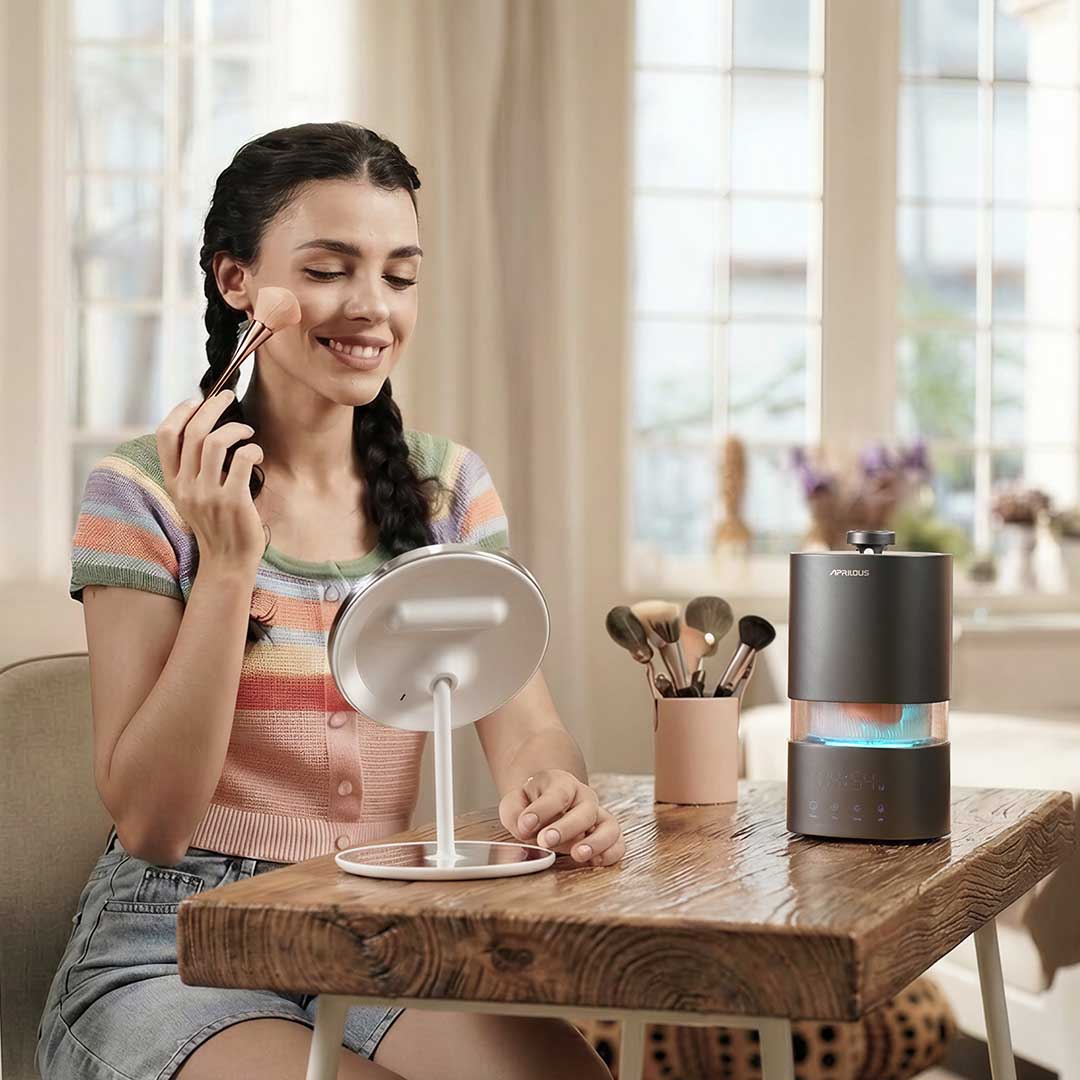 The 3-in-1 Brush Spa With UV Refresh