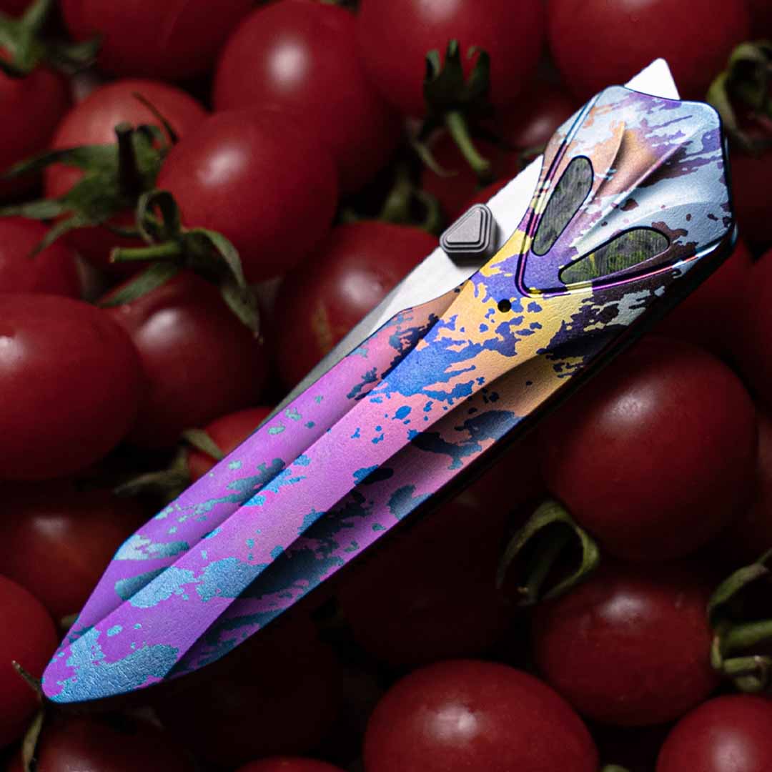 Colorful Titanium EDC Knife