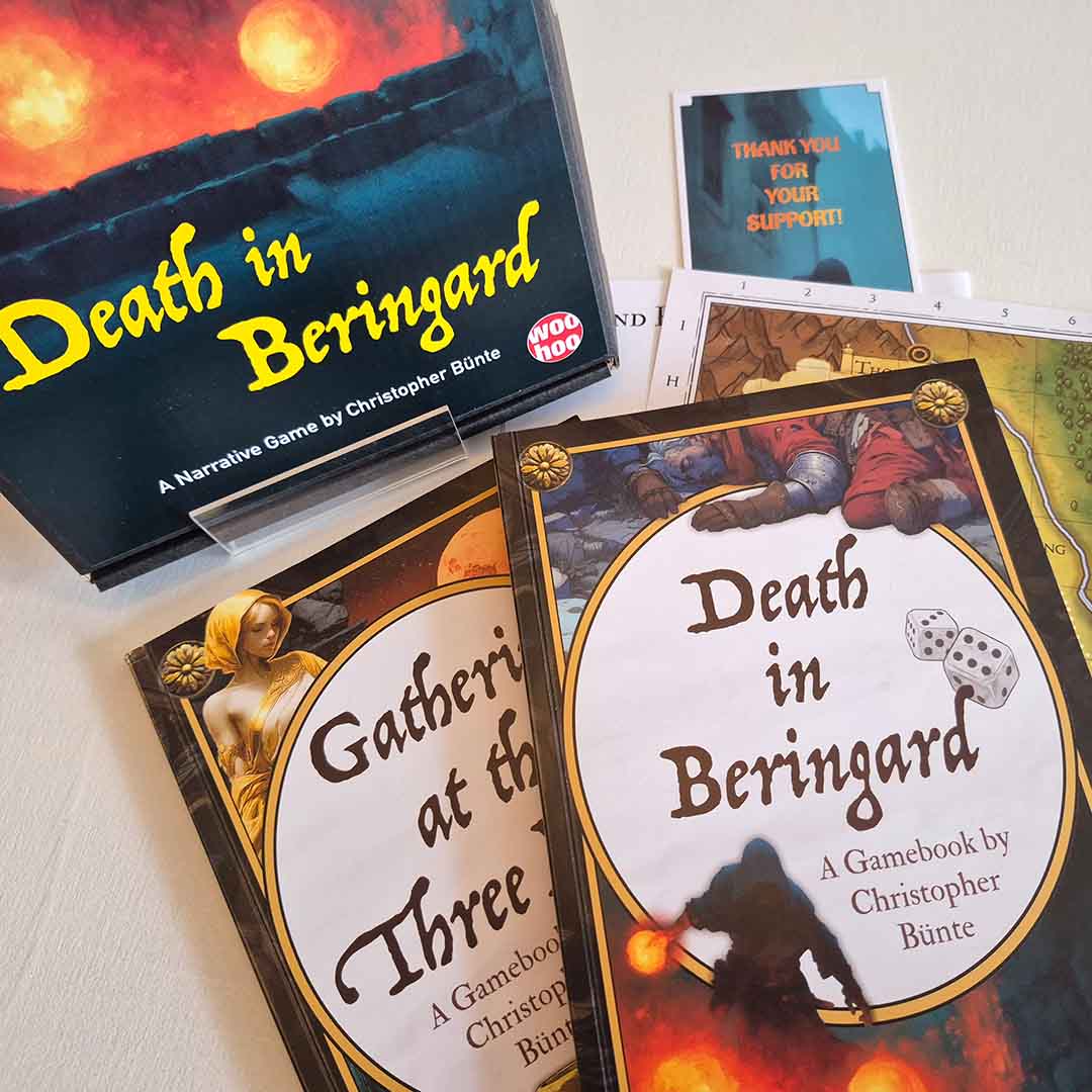 Roll Dice. Make Choices. Follow The Clues.