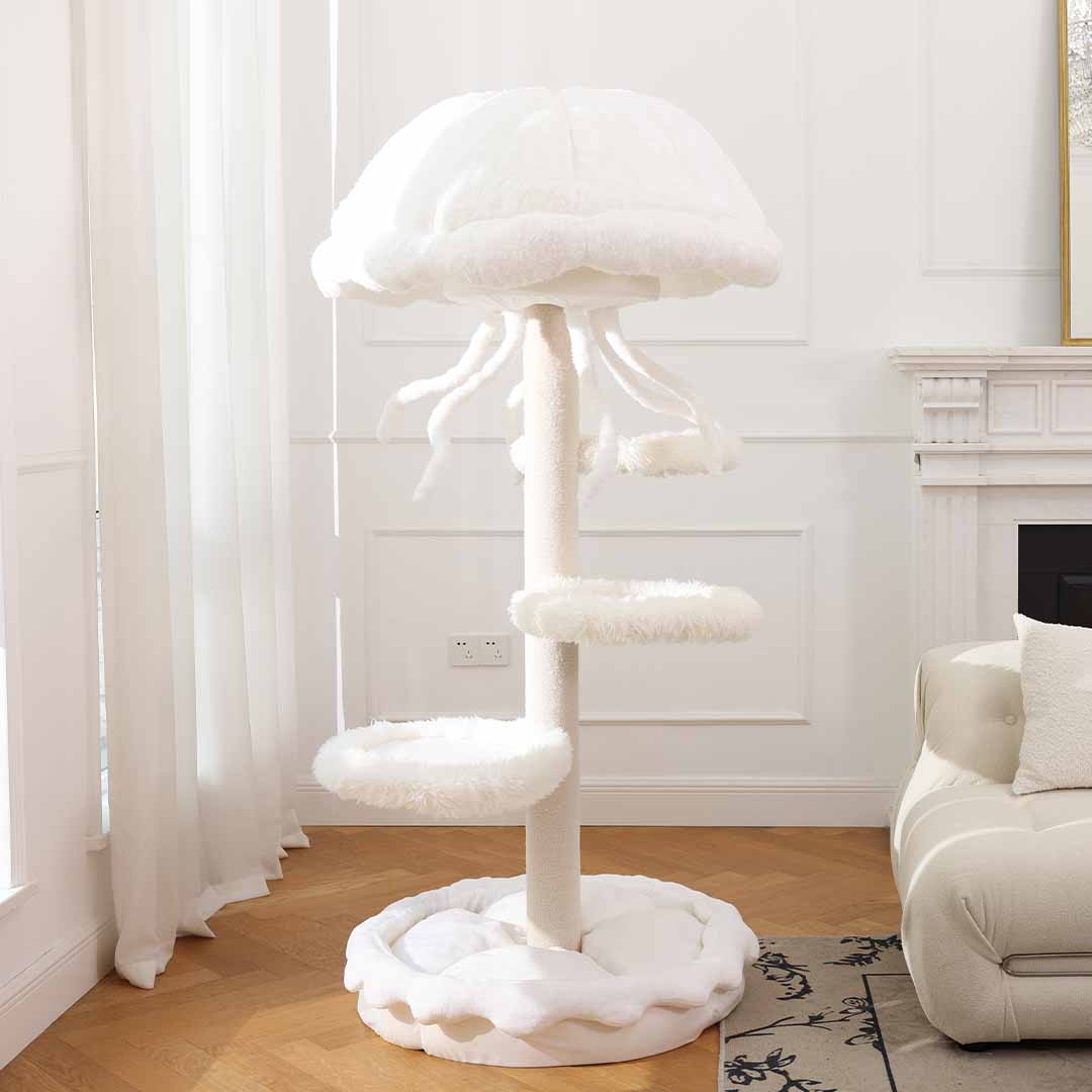 Interior-Worthy Cat Tree With Ambient Lighting