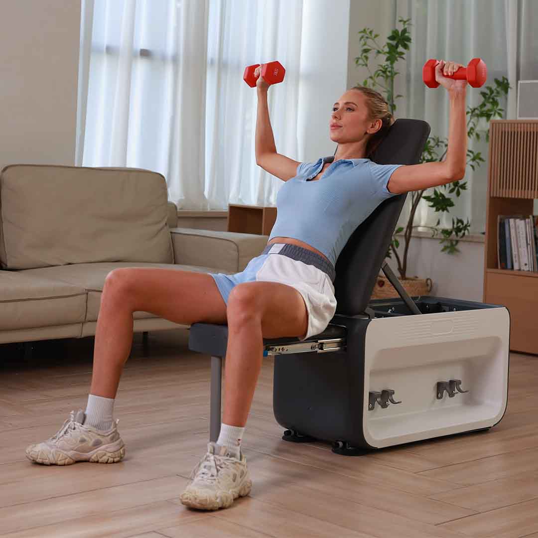 Compact Gym Bench & Equipment All In One