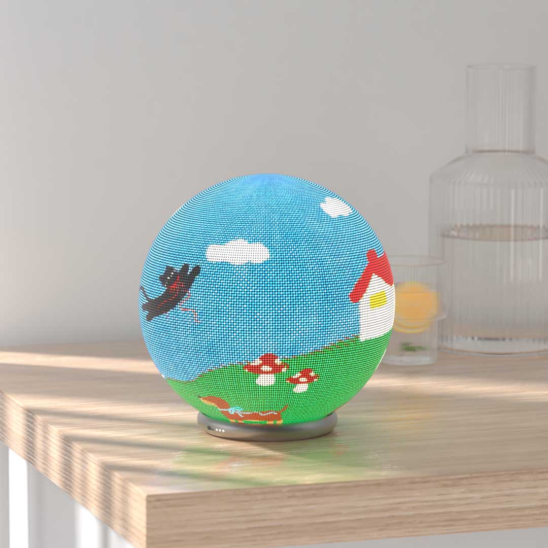 Vegas-Style Sphere For Photos, Videos, Music, & More