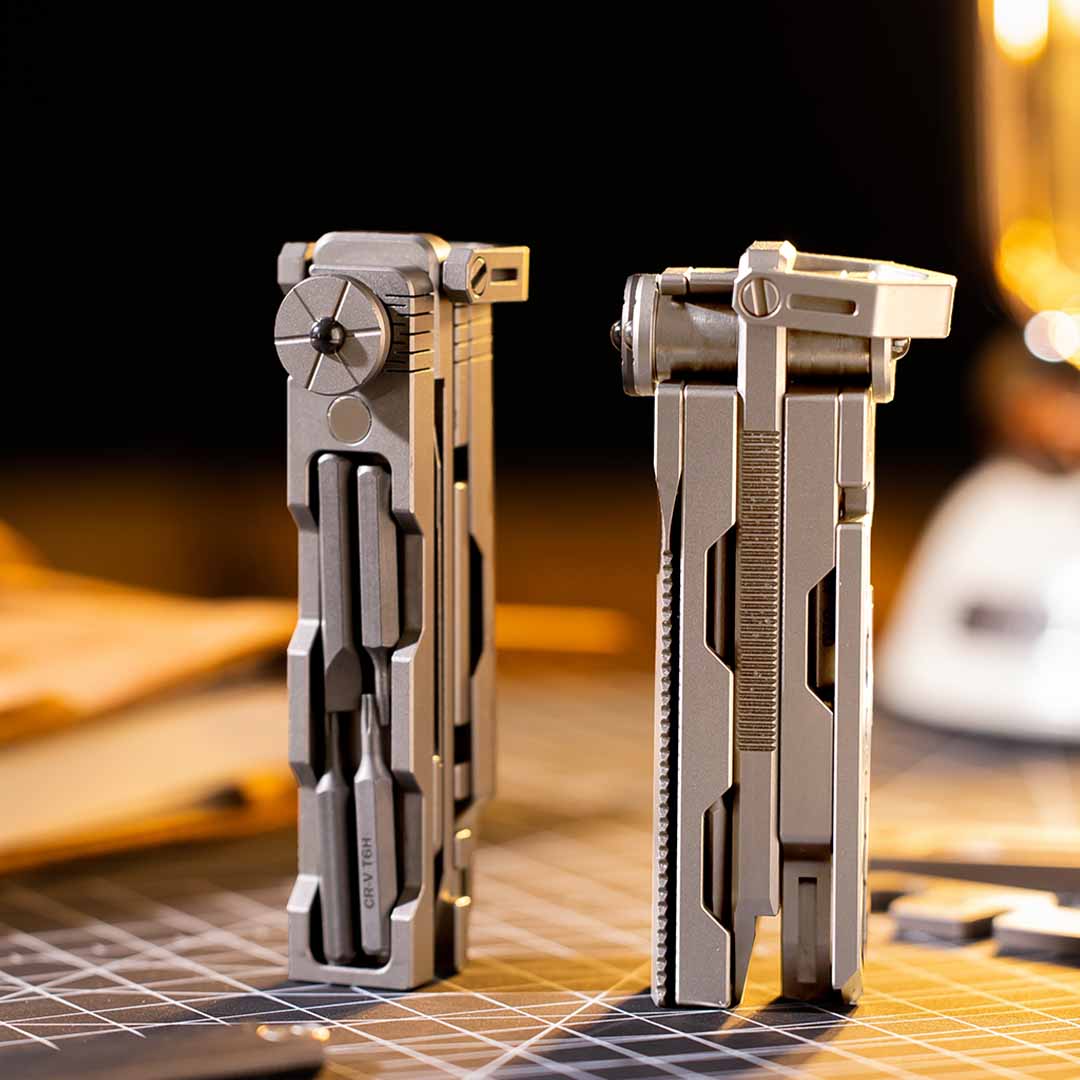 GR5 Titanium Modular Tool, 10+ Functions