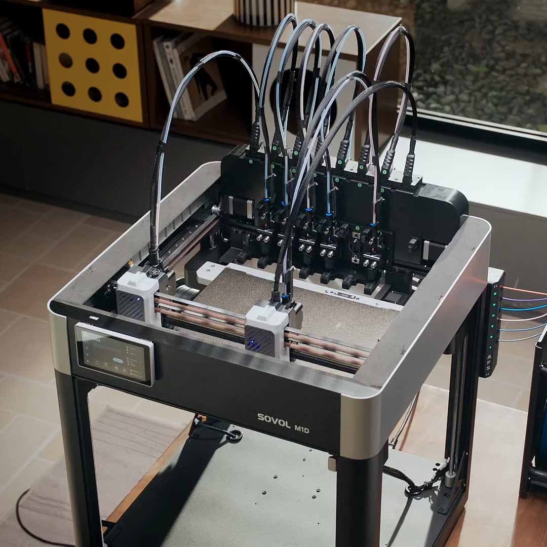 Seven Toolheads. One Serious Printer.